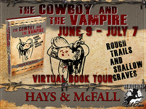 Cowboy and the Vampire Book 3 Button 300 x 225