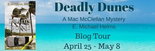 deadly dunes blog tour banner